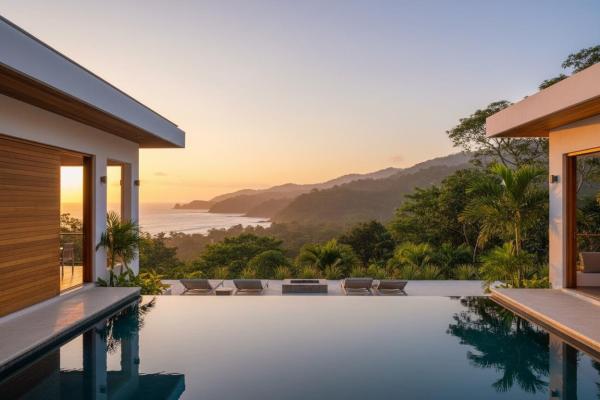 Villa con vista al mar, Playa Hermosa