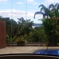 Ducha afuera y terraza
